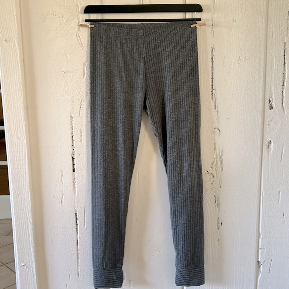 Warm Essentials Grey Leggings Size Small